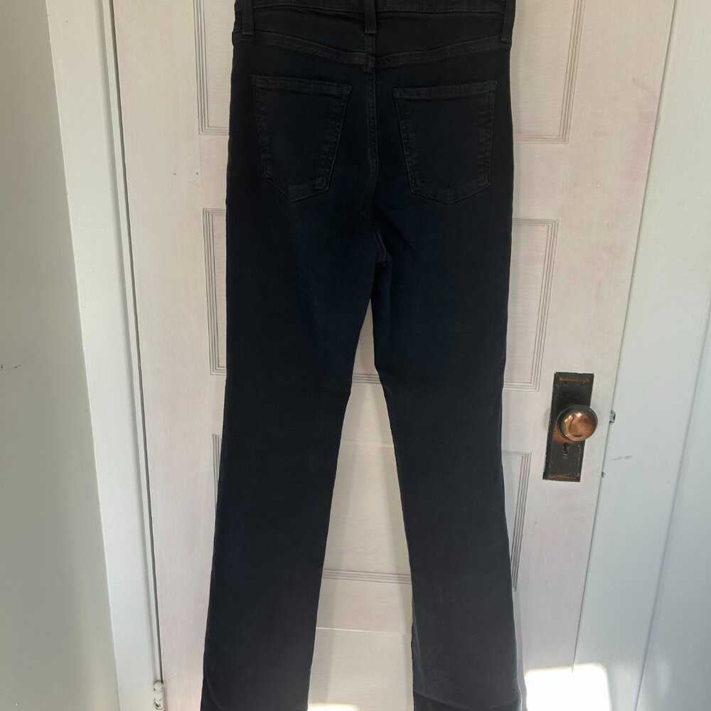 NWOT - Favorite Daughter Valentina Super High Rise Mini Boot (25, Beverly wash) - Picture 3 of 3